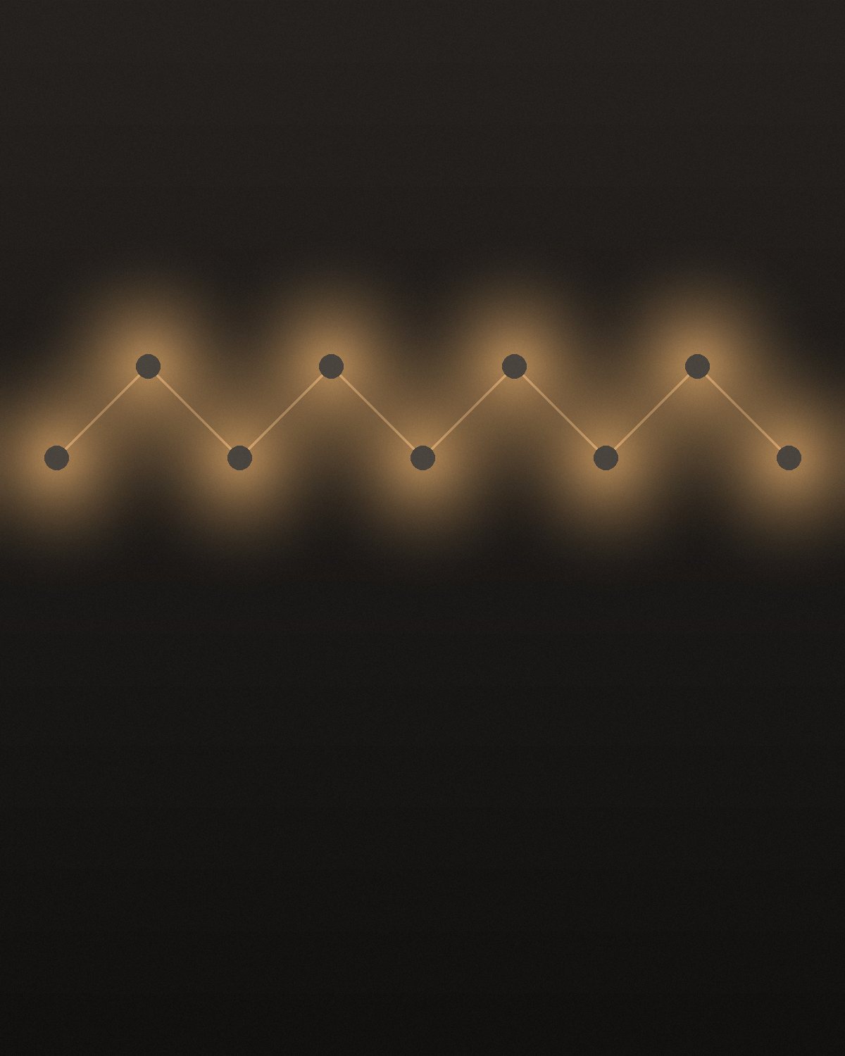 Skog lichtsnoer warm wit in de kleur antraciet